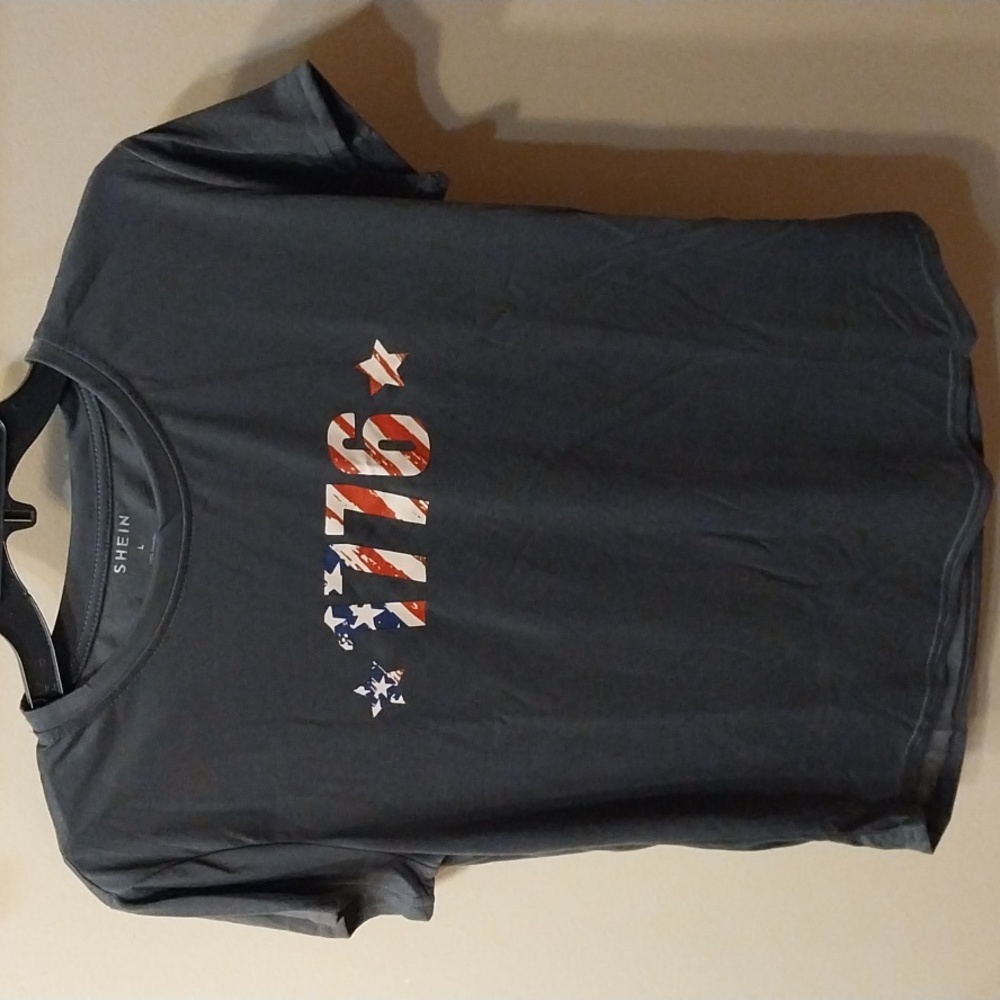 1776 Shein Shirt Size L.